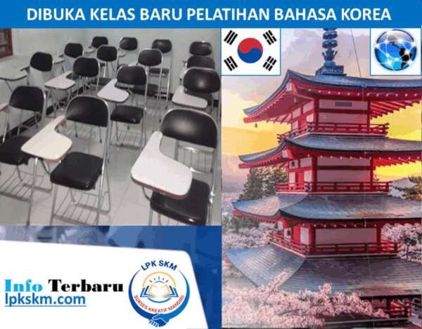 DIBUKA KELAS BARU PELATIHAN BAHASA KOREA